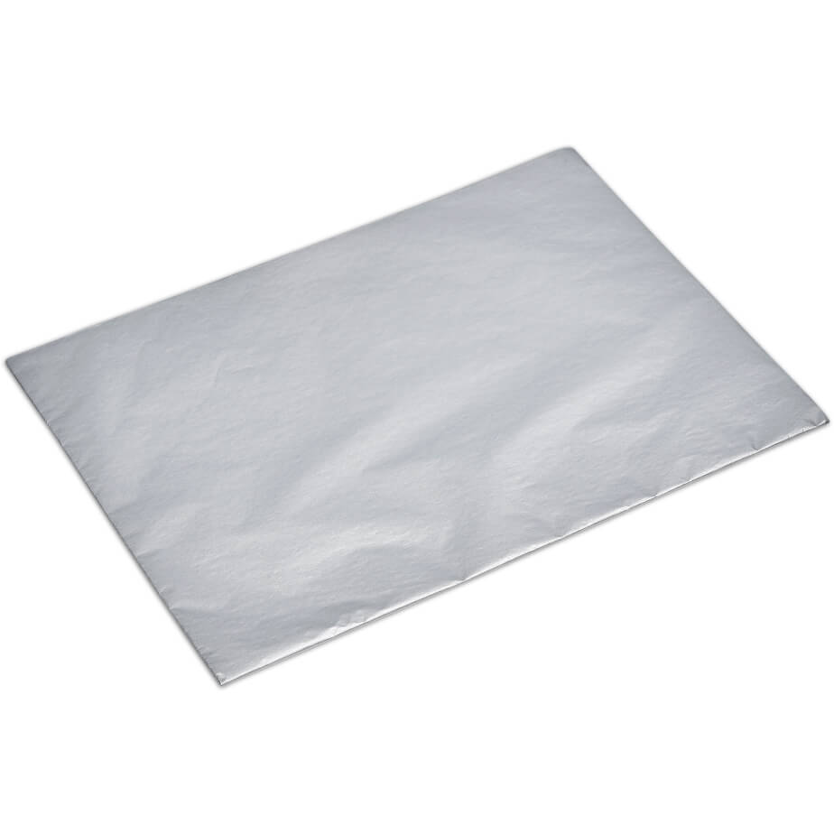 Lustre Tissue Paper - Pack Of 10 Silver